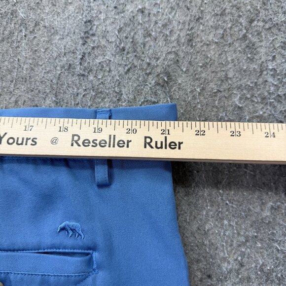 Onward Reserve Shorts Men 42 Blue Flat Front Performance Stretch 7" - Picture 12 of 16